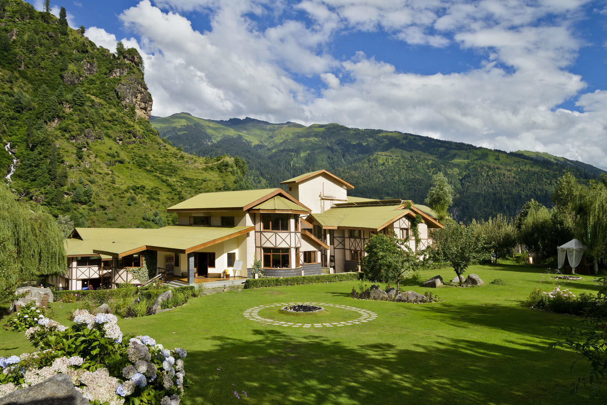 Solang Valley Resort Palchan ภายนอก รูปภาพ