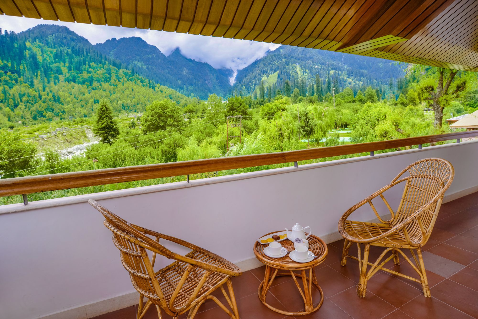 Solang Valley Resort Palchan ภายนอก รูปภาพ