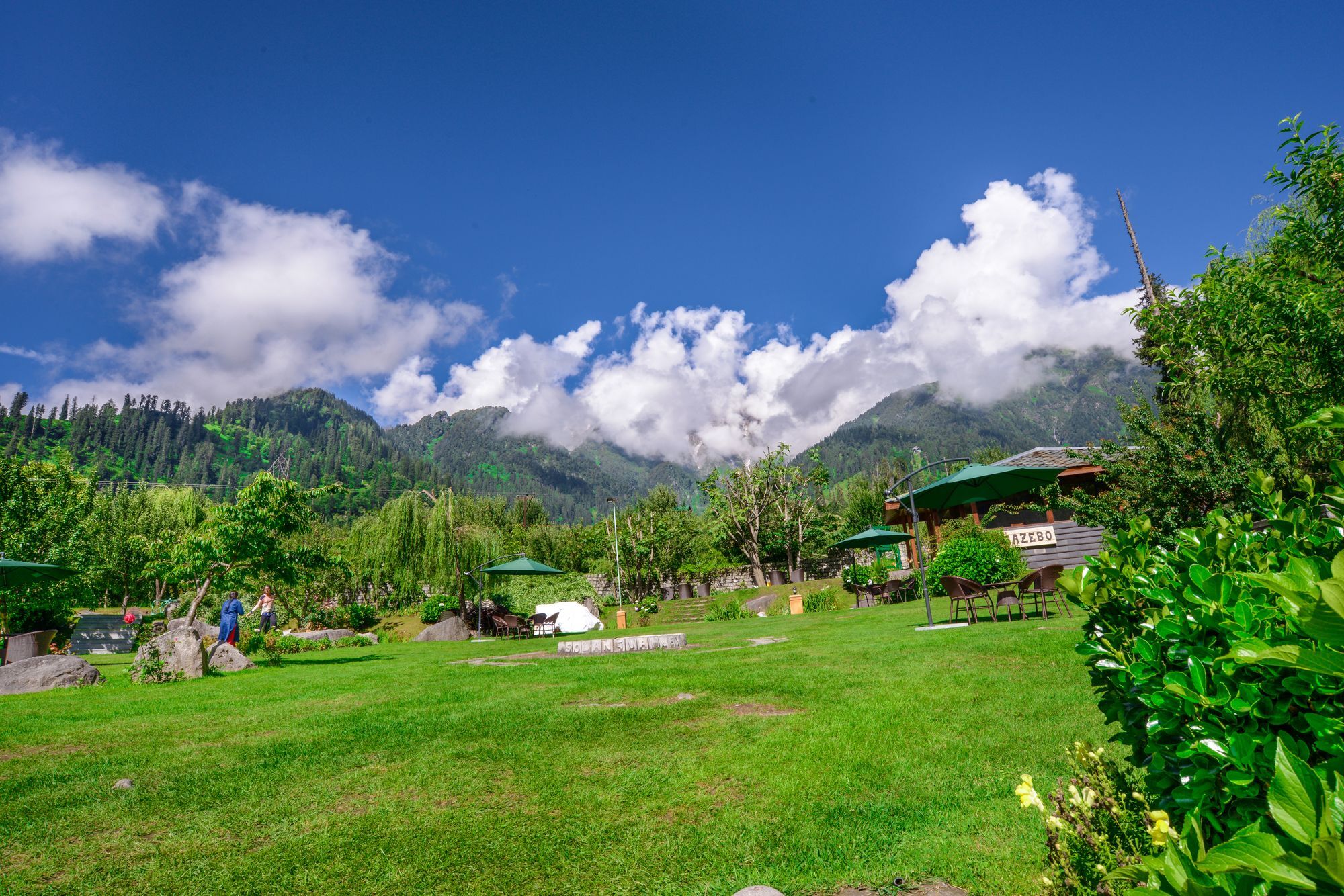 Solang Valley Resort Palchan ภายนอก รูปภาพ